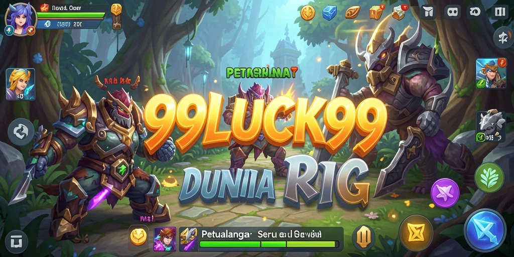 Screenshot gameplay 99LUCK99 menampilkan aksi permainan RPG yang mengasyikkan.