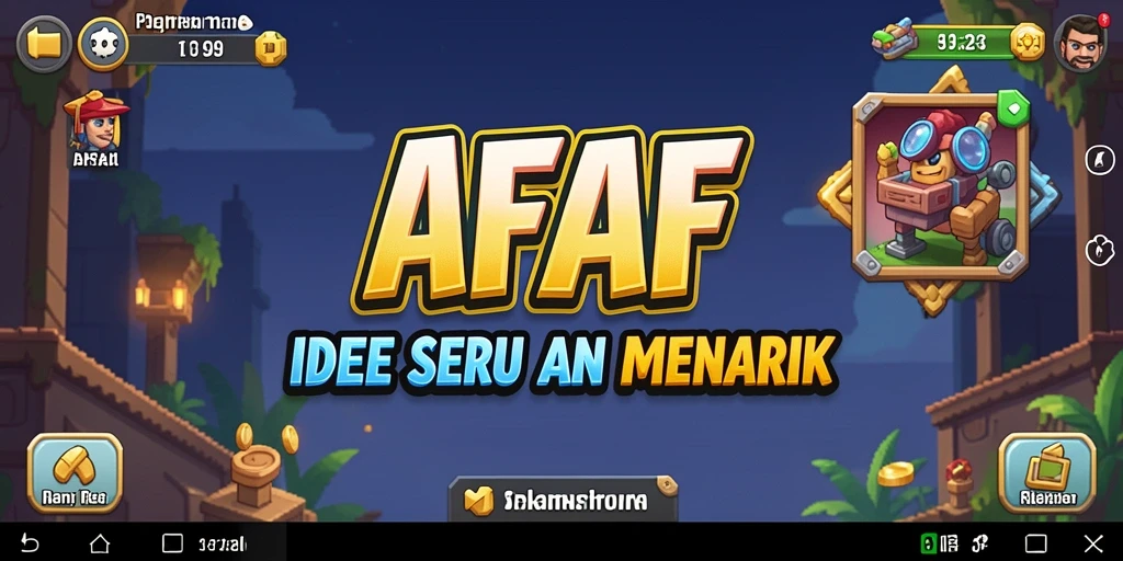 Tampilan gameplay AFAF yang mengasyikkan dan menarik dalam genre Idle.