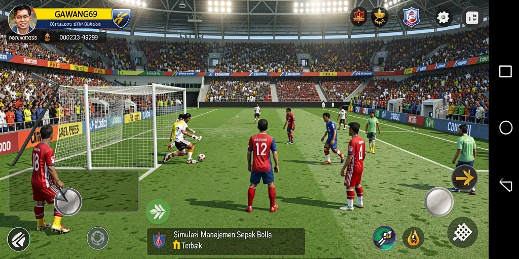 Tampilan gameplay GAWANG69 yang menarik dan realistis.