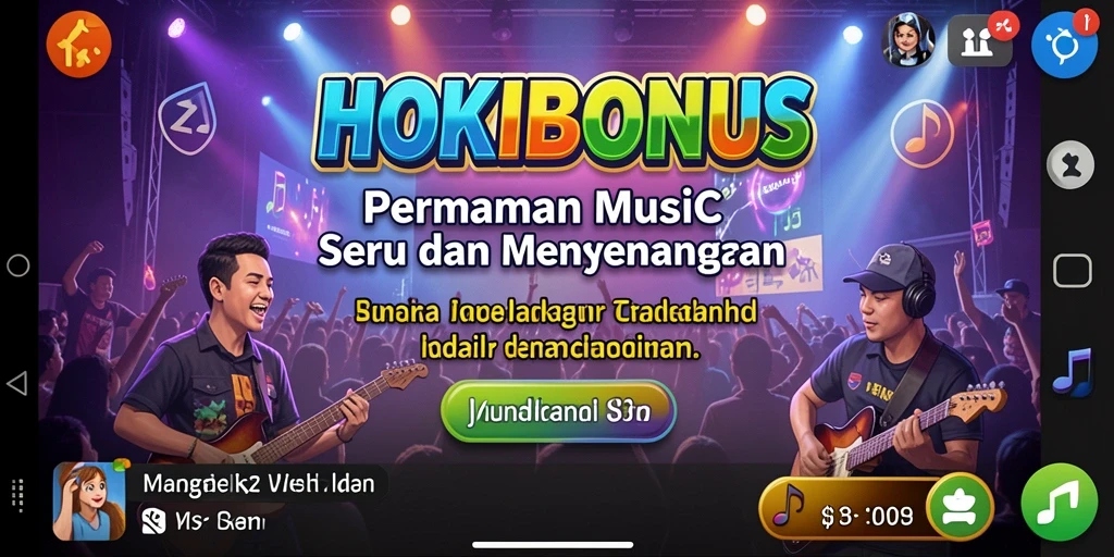 Screenshot gameplay HOKIBONUS menampilkan interaksi pengguna yang seru.