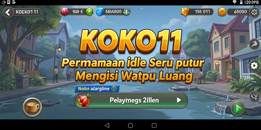 Tampilan gameplay KOKO11 yang seru dan interaktif.