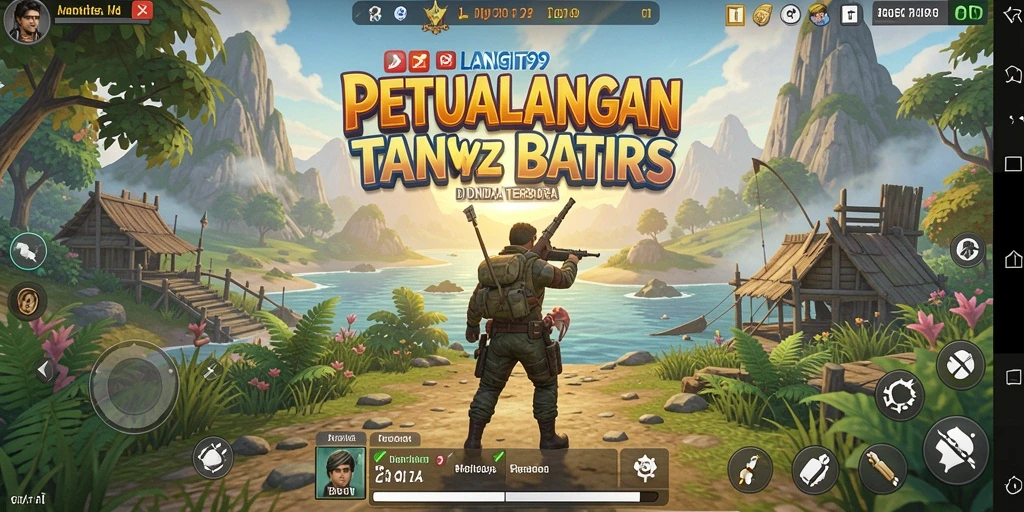 Tampilan gameplay LANGIT99 yang memukau di dunia terbuka.