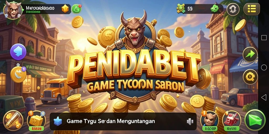 Tampilan gameplay PENIDABET yang menarik dan penuh strategi.