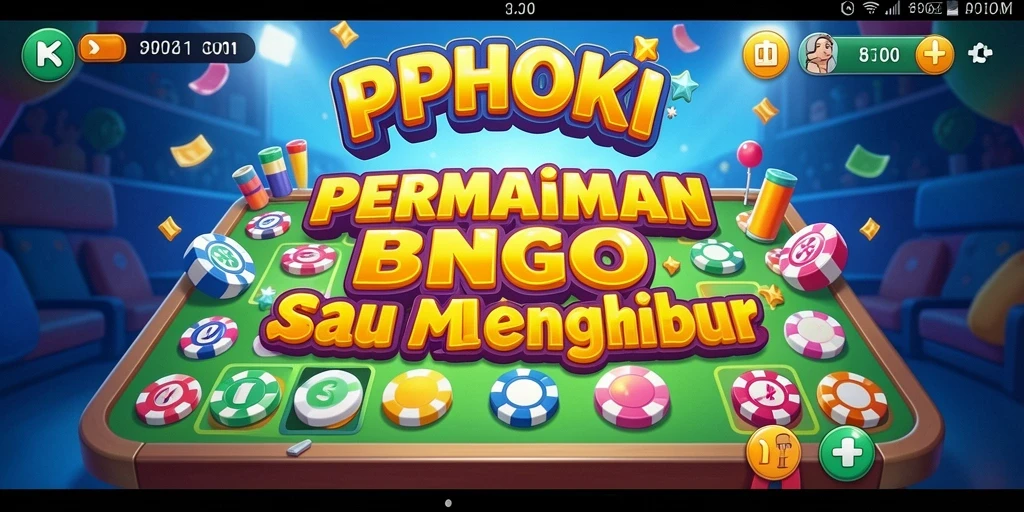 Tampilan gameplay menarik dalam PPHOKI yang penuh warna.