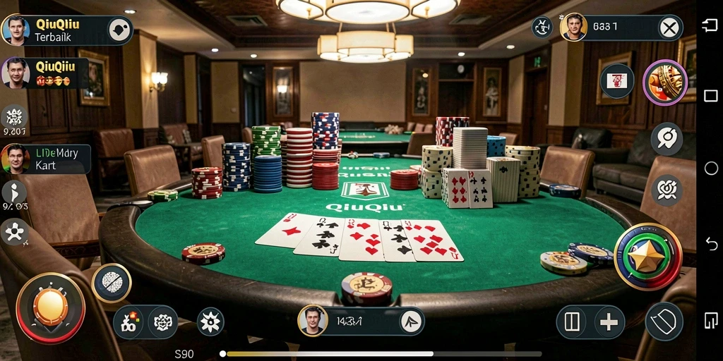 Tampilan gameplay QiuQiu yang mendebarkan dalam S80.