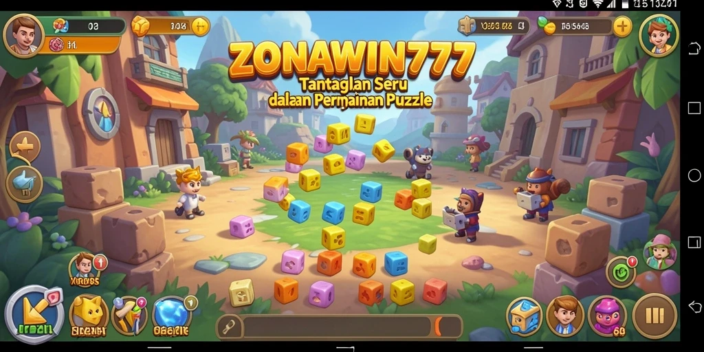 Tampilan gameplay ZONAWIN777 yang menantang dan seru.